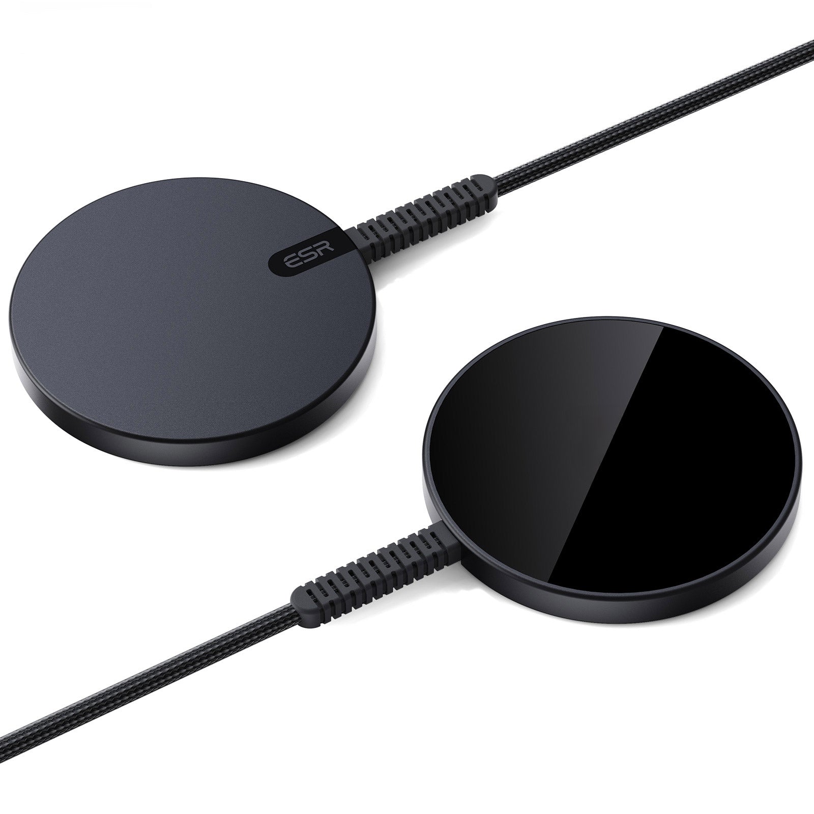 Magnetic Charging Pad (15W)- Black - 2 Sets ESR ESR