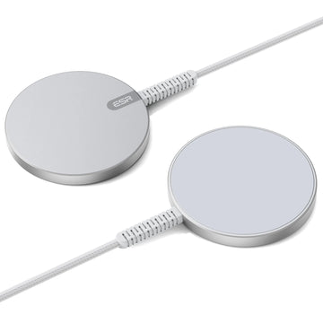 Magnetic Charging Pad (15W) - Silver - 2 Sets ESR ESR