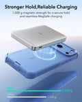 ESR Misty Blue iPhone 18 Pro Case Tough Phone Case with Magsafe Stronger Hold,Reliable Charging