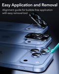 ESR Misty Blue iPhone 18 Pro/Pro Max Armorite Camera Lens Protector Easy Application and Removal