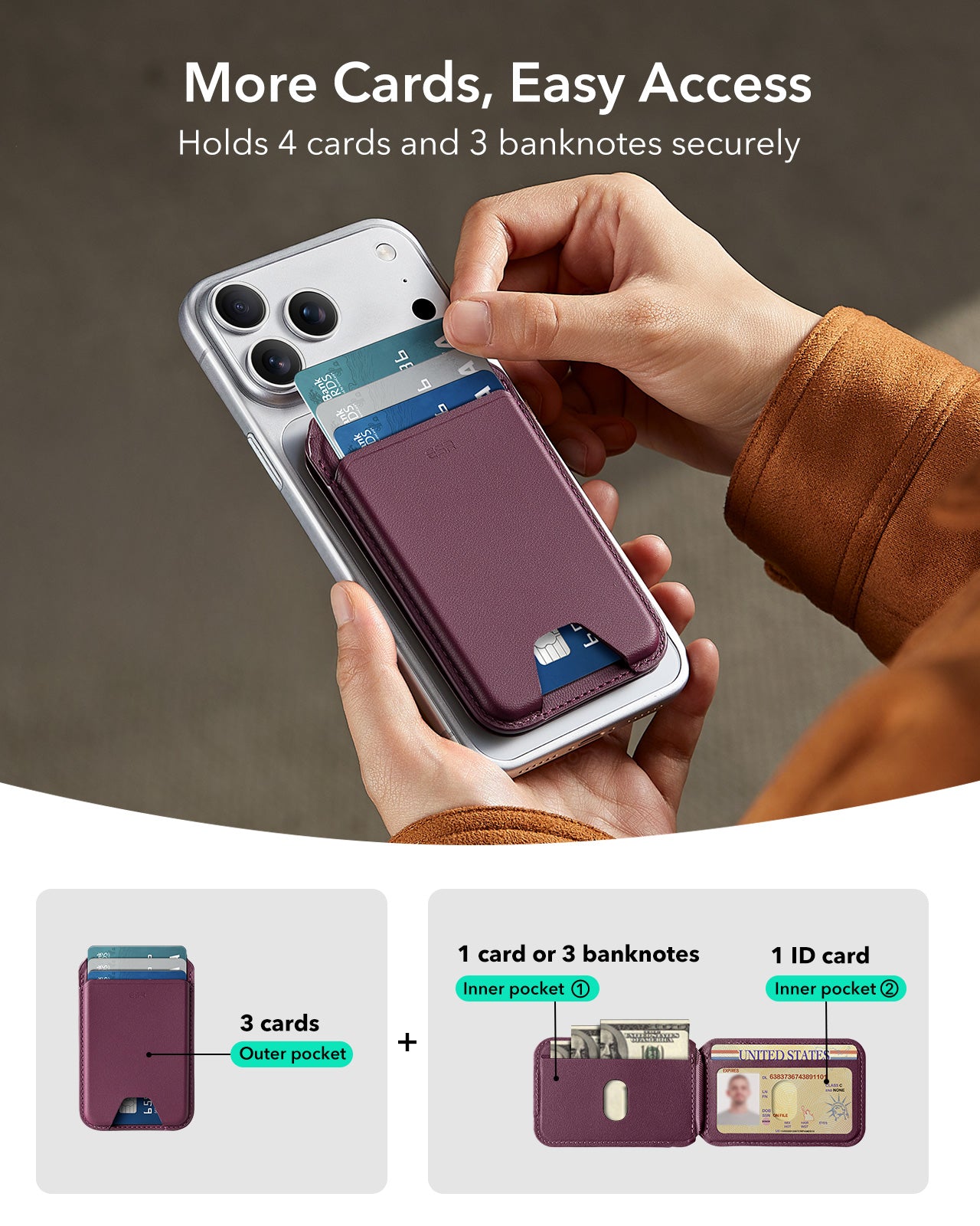 More Cards, Easy Access