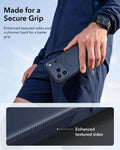 ESR Navy Blue iPhone 18 Pro Case Tough Phone Case with Magsafe Made for a Secure Grip