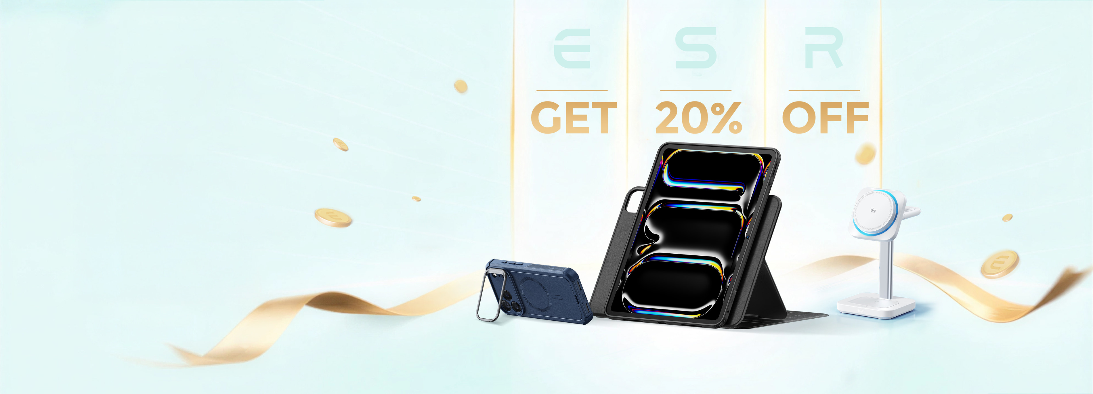 ESR Members Day Sale: ESRTech Perfect Gifts — Chargers & Protection Gear
Get up to 30% off on cases and screen protectors for iPhone and Samsung Galaxy.
Enjoy these limited-time deals – shop now before they sell out.