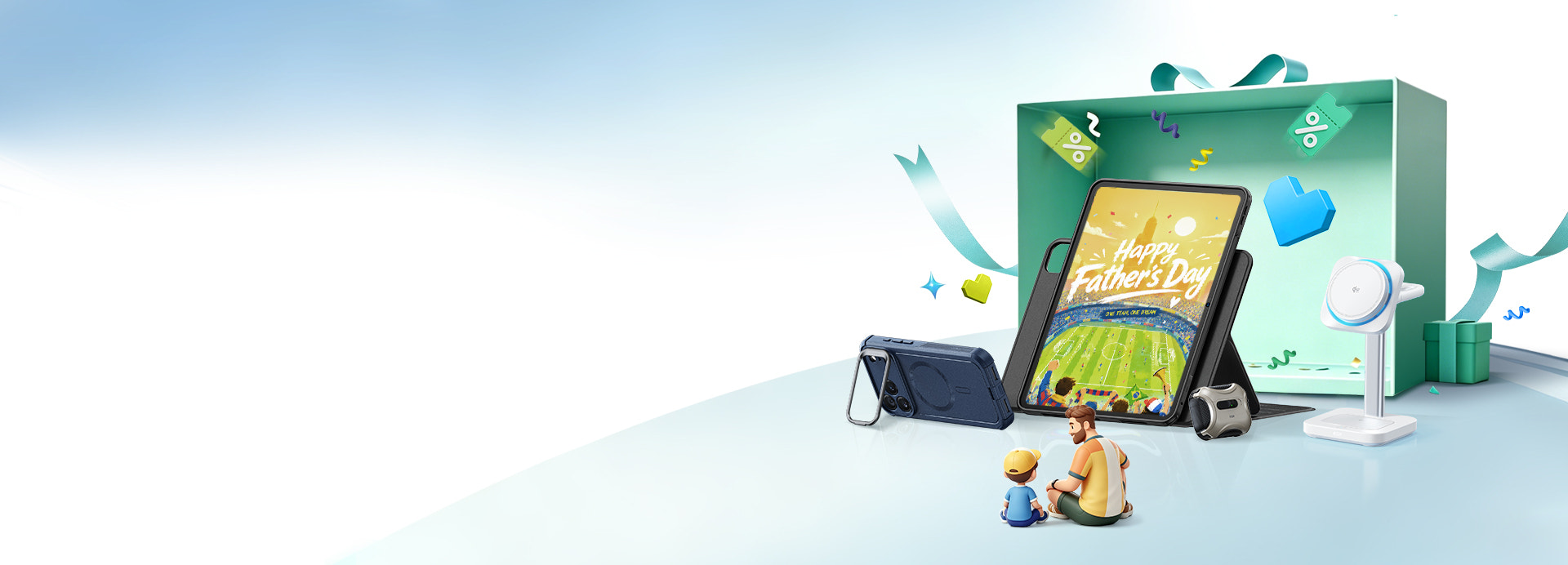 ESR Father's Day Sale: ESRTech Perfect Gifts — Chargers & Protection Gear
Get up to 30% off on cases and screen protectors for iPhone and Samsung Galaxy.
Enjoy these limited-time deals – shop now before they sell out.