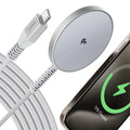 Qi2 mini Wireless Charger - Silver - 1 Set ESR