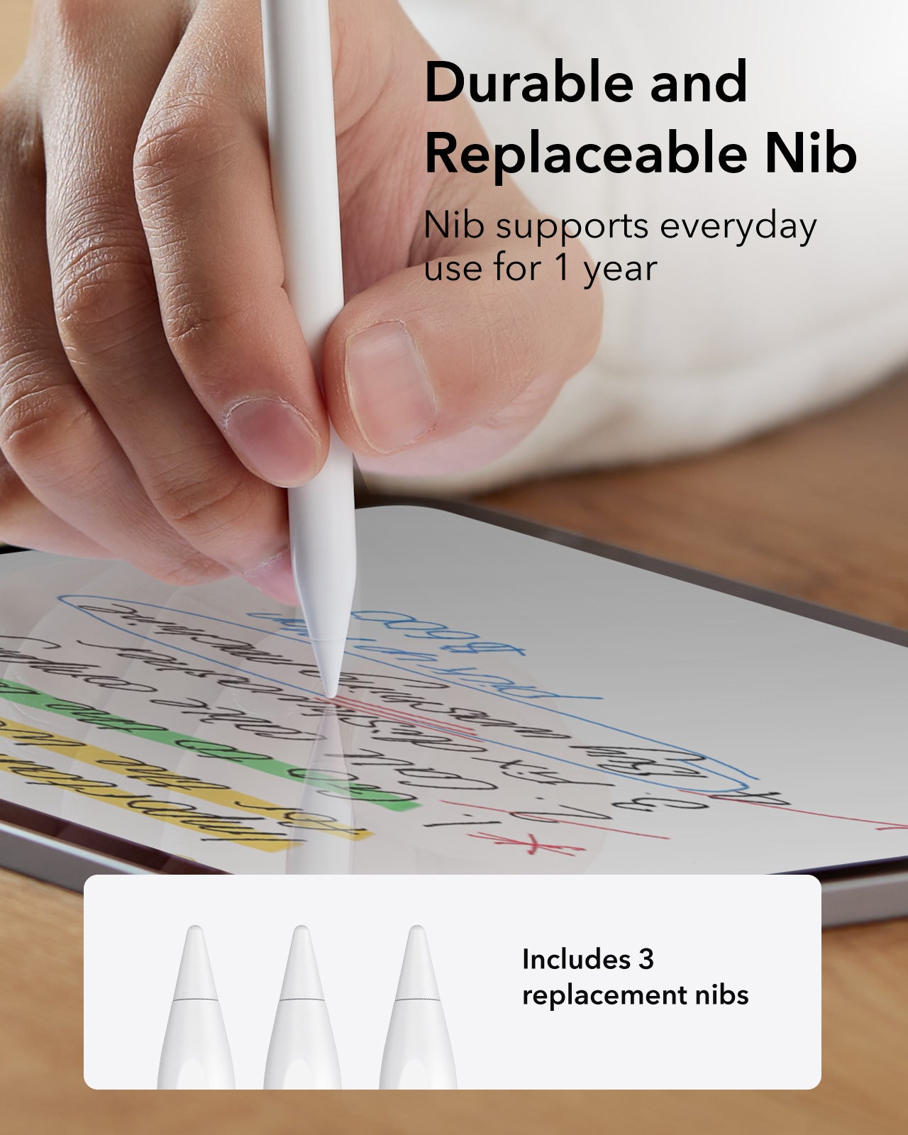 digital pencil-durable and replaceable nib