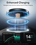 Universal Titanium MagSafe Ring 360  ESR HaloLock-Enhanced Charging