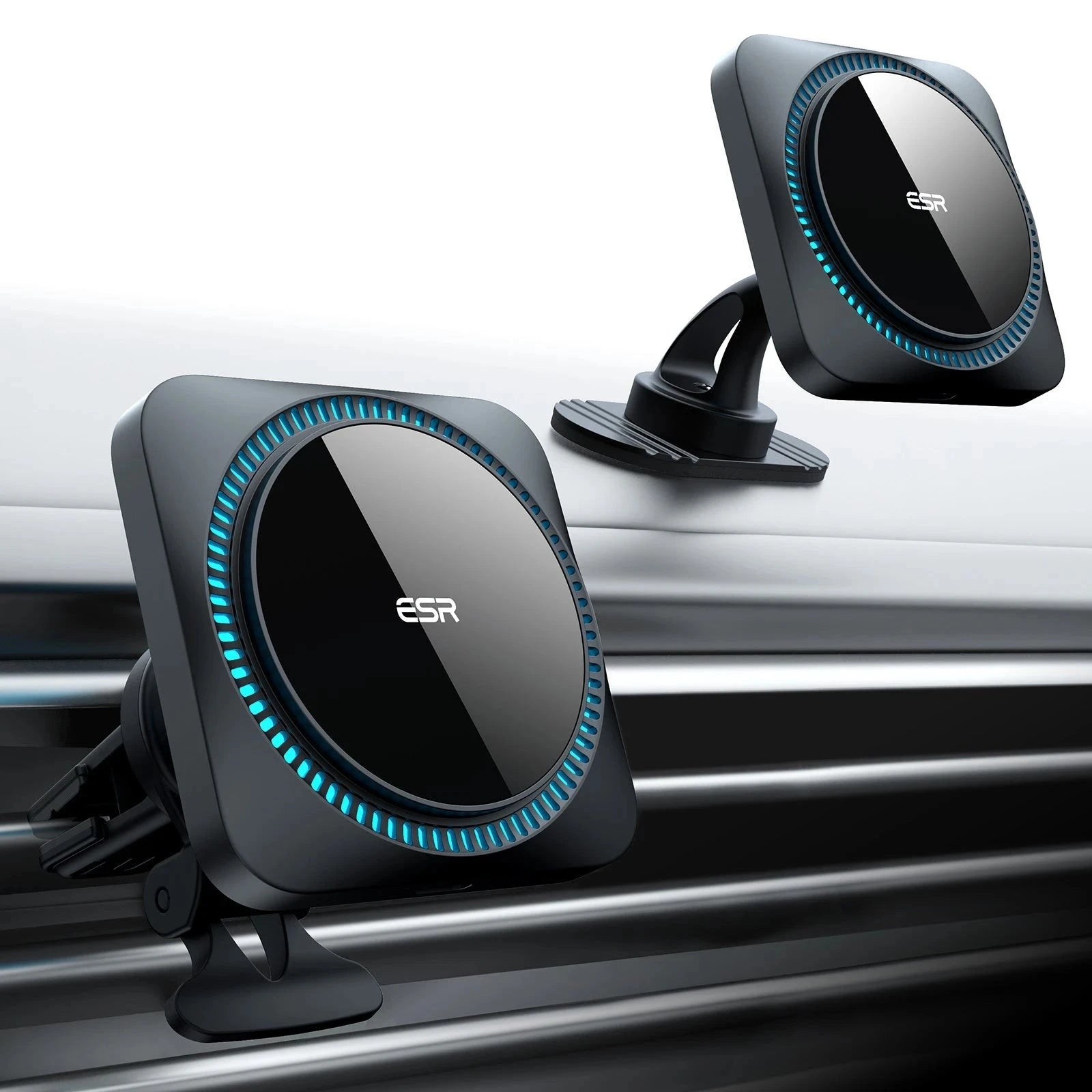Wireless Car Charger with CryoBoost™ (HaloLock) - Wireless Charger ESR ESR