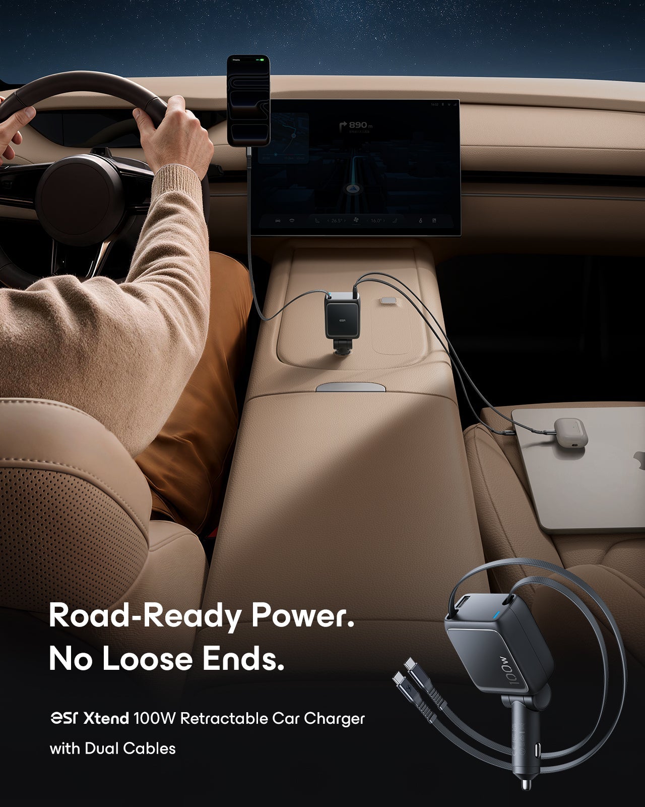 Road-Ready Power.  No Loose Ends.