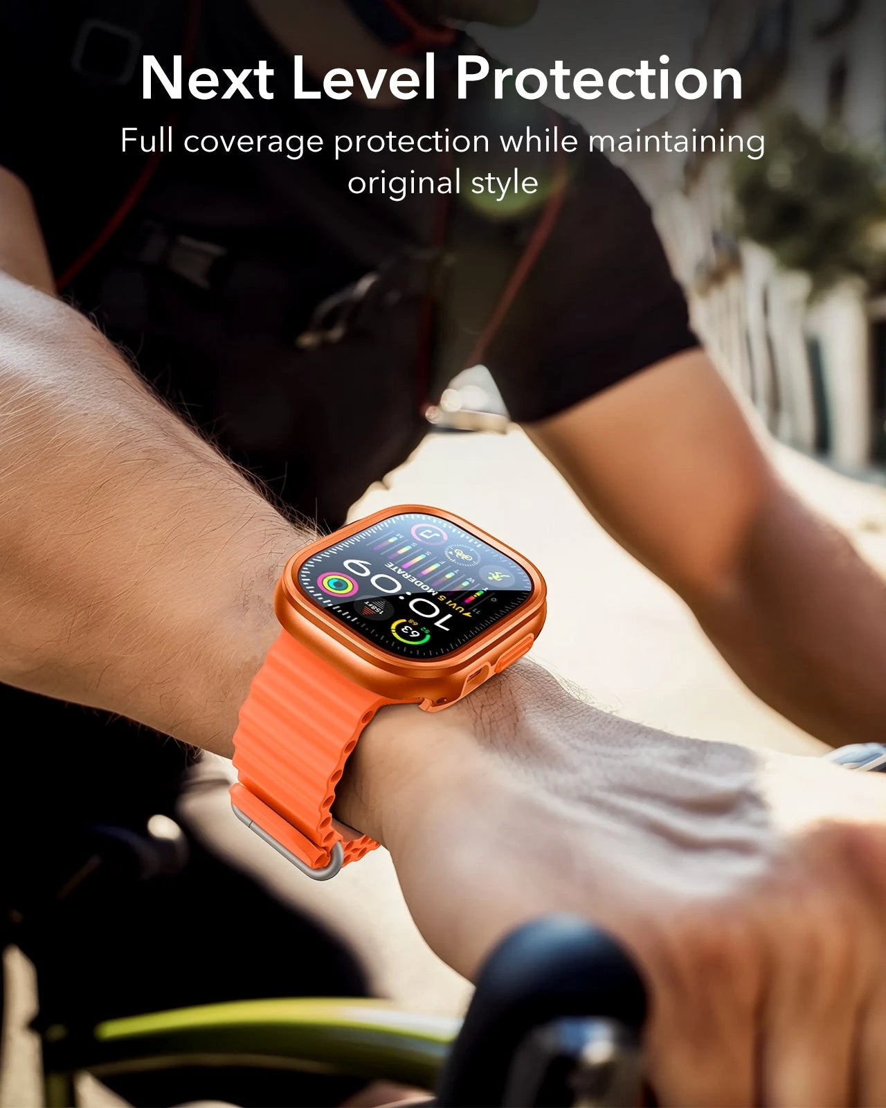 apple watch ultra case with screen protector kf 2