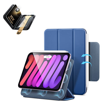 iPad mini (A20 Pro) Rebound Magnetic Ultimate Protection Bundle - Navy Blue