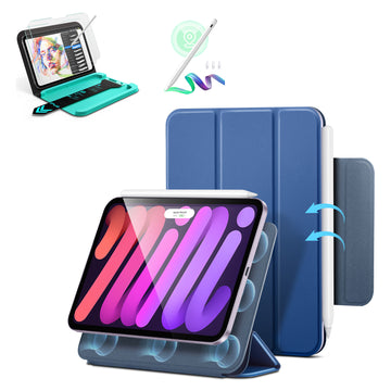 iPad mini (A20 Pro) Rebound Magnetic Creator Bundle - Navy Blue