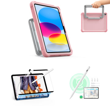 iPad 11" (A16) 2025 Kids Creator Bundle - Pink