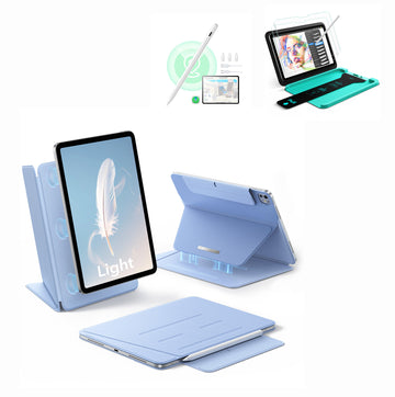 Pack créatif magnétique AirStance pour iPad Pro 13" (M5) 2025 - Sky Blue