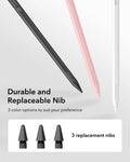 iPad 11. Gen Flex Tastaturhülle (abnehmbar) mit Geo Pencil Bundle - DE-Layout Dunkelgrau mit Schwarz Pencil ESR ESR