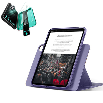 iPad 11" (A16) 2025 Bundle Shift Magnetic Case & Armorite® Protection - Purple ESR ESR