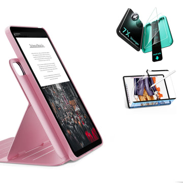 iPad 11" (A16) 2025 Bundle Shift Magnetic Case, Papel-Feel Magnetic & Armorite® Protection - Pink