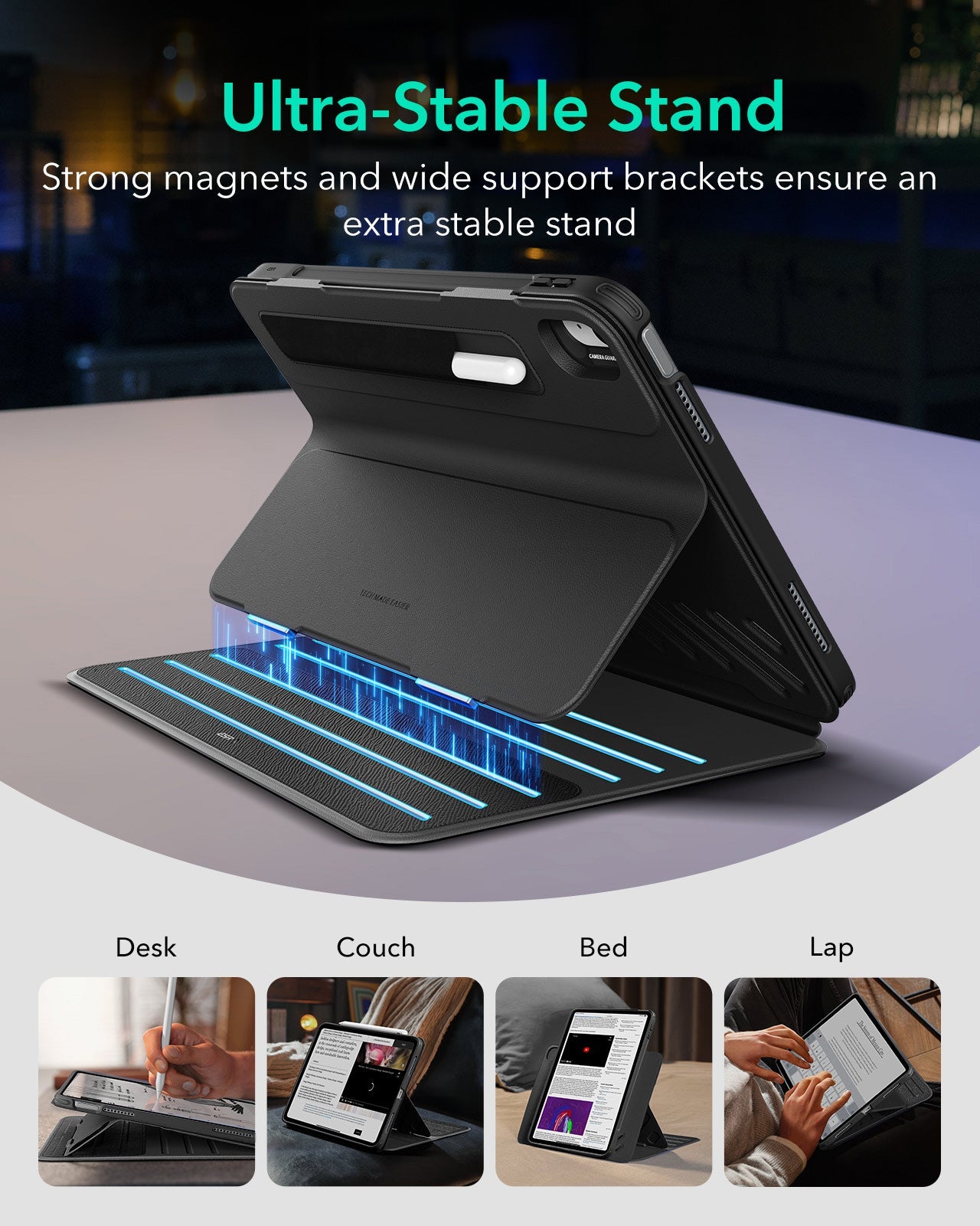 Shift ESR 10.9インチ用 iPad SERIES SHIFT ESR iPad レビュー｜iPadで文章作業を快適 キーボード付きケース iPadアクセサリー