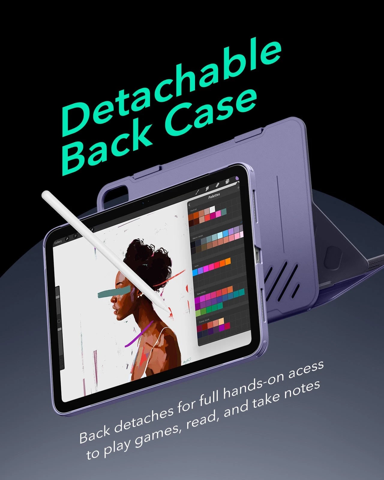 iPad 11" (A16, 2025) Shift Magnetic Case - Purple ESR ESR