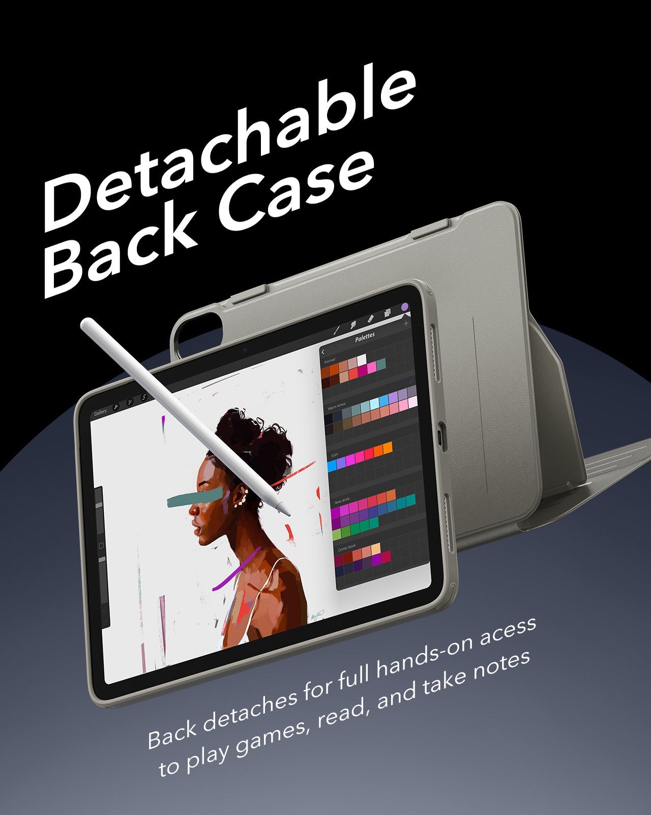 Top Titanium Shift Magnetic Cover Case for iPad 10th Generation | ESR