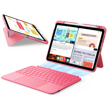 iPad 11" (A18) 2026 Flex Keyboard Case (Detachable) - US Layout-Pink