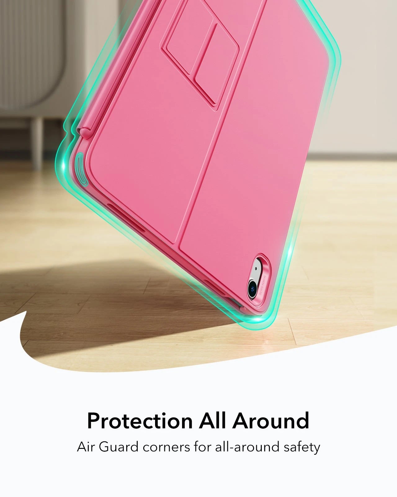 Protection All Around-Air Guard corners for all-around safety