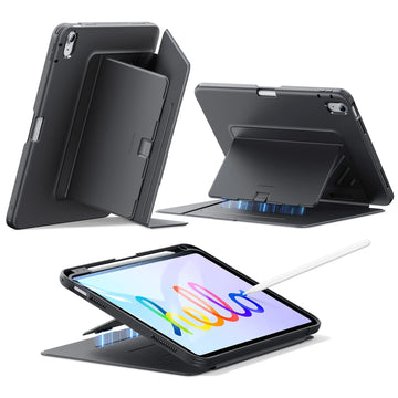 iPad 11" (A18) 2026 Flip Magnetic Case with Pencil Holder - Black ESR ESR