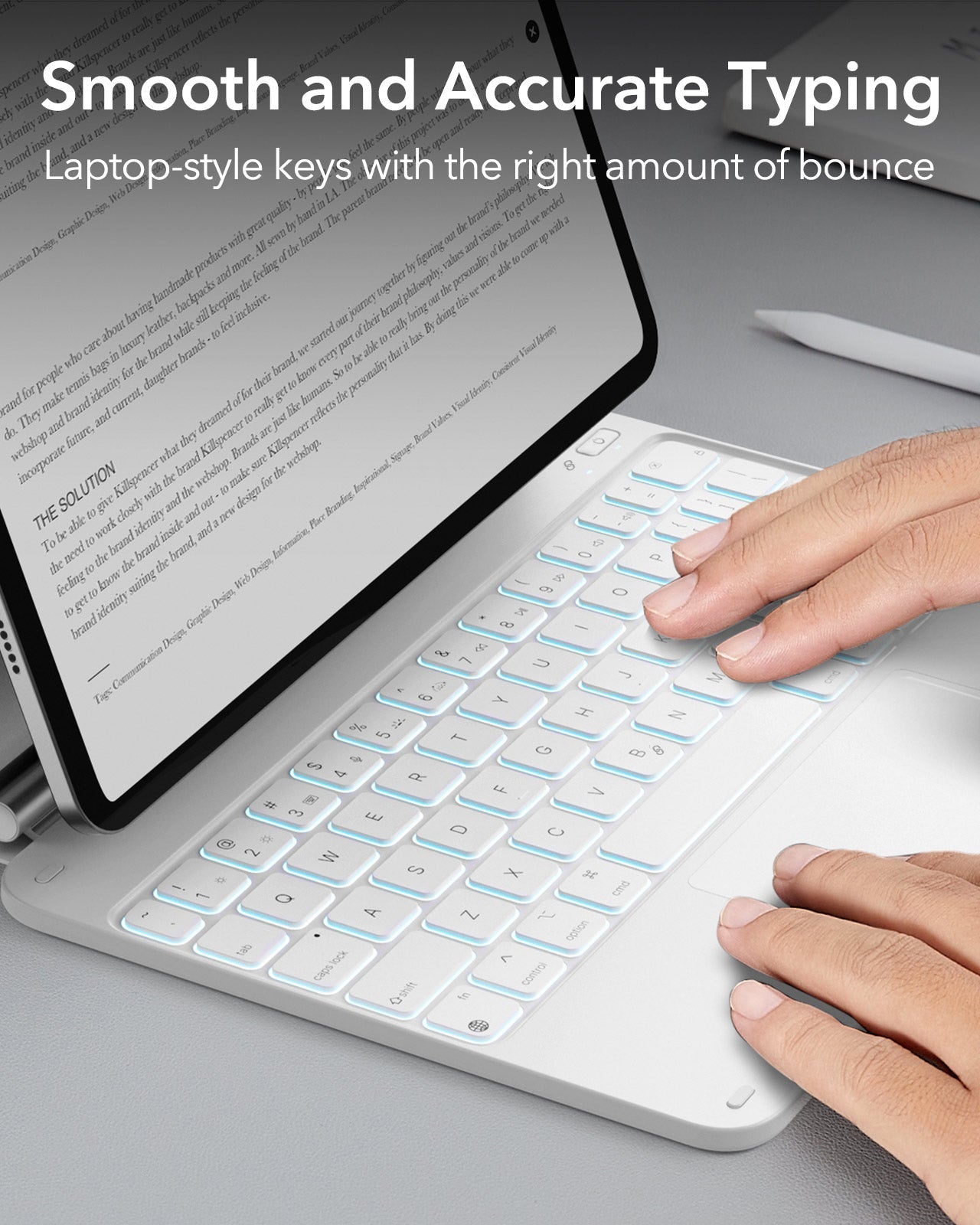 apple iPad 10 Keyboard ホワイト Apple Magic Keyboard for iPad 10th Gen. - US English for sale