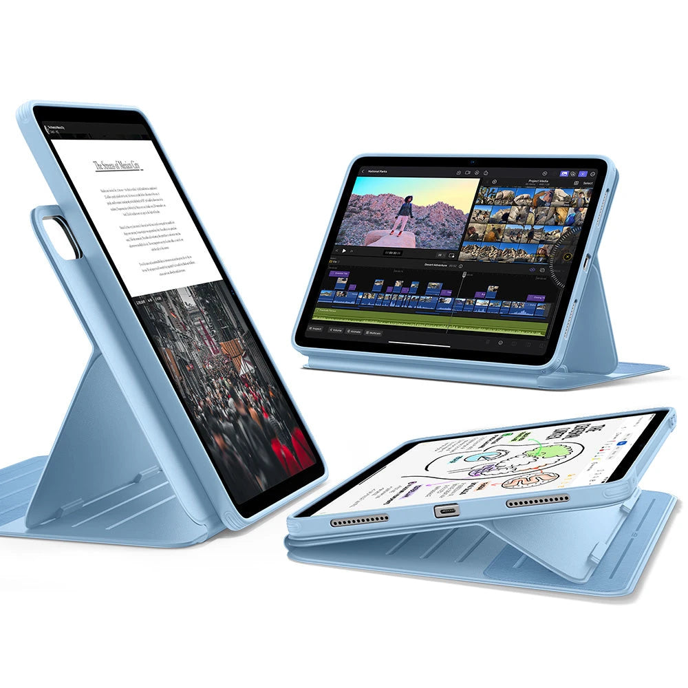 Top Blue Shift Magnetic Cover Case for iPad Air 11-inch (M3) | ESR