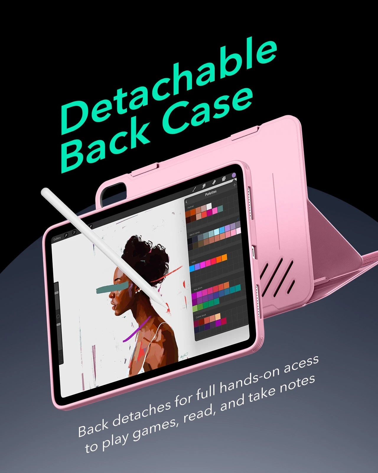 iPad Air 11" (2025) Shift Magnetic Case - Pink ESR ESR