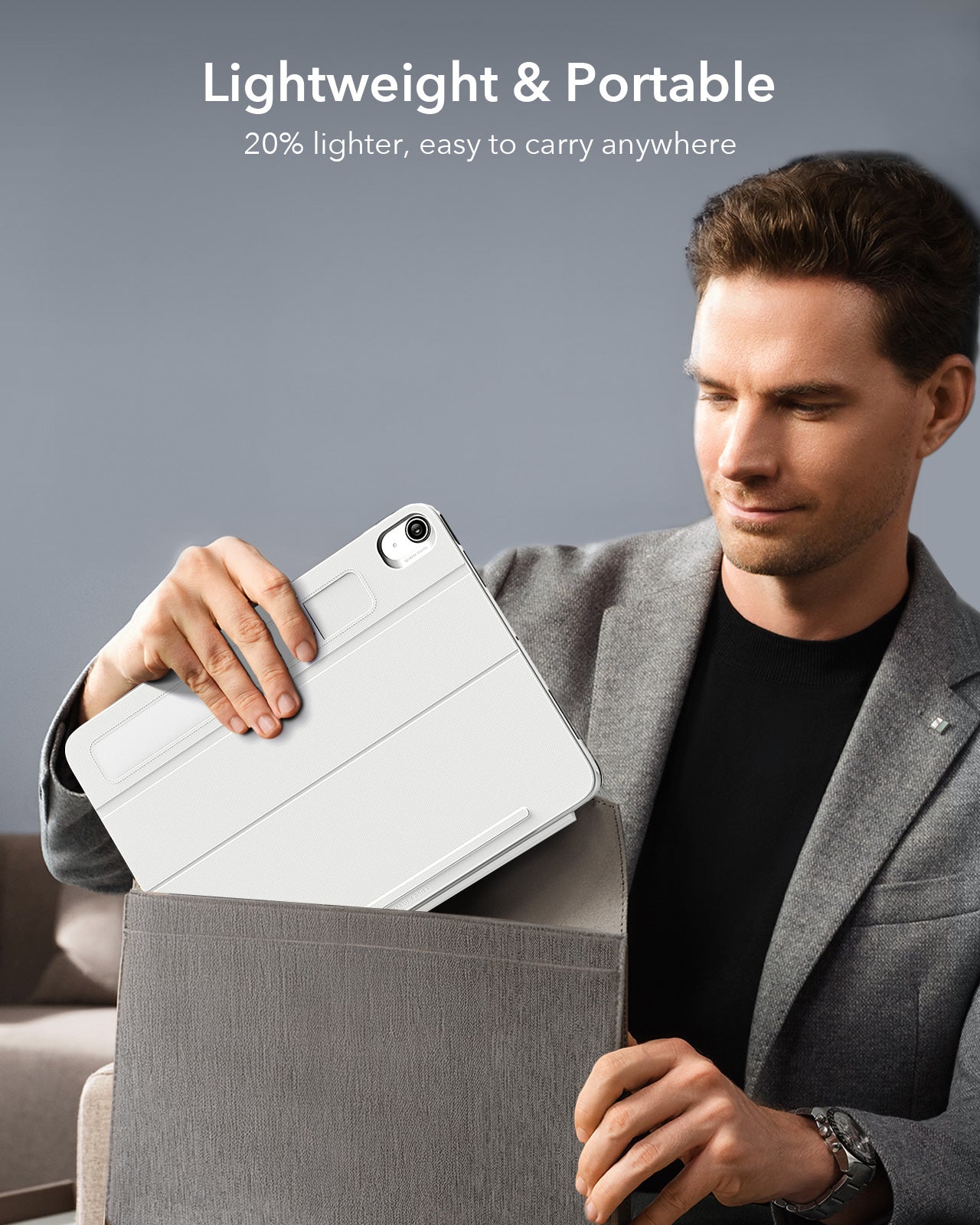 Lightweight&Portable(20% lighter，easy to carry anywhere)