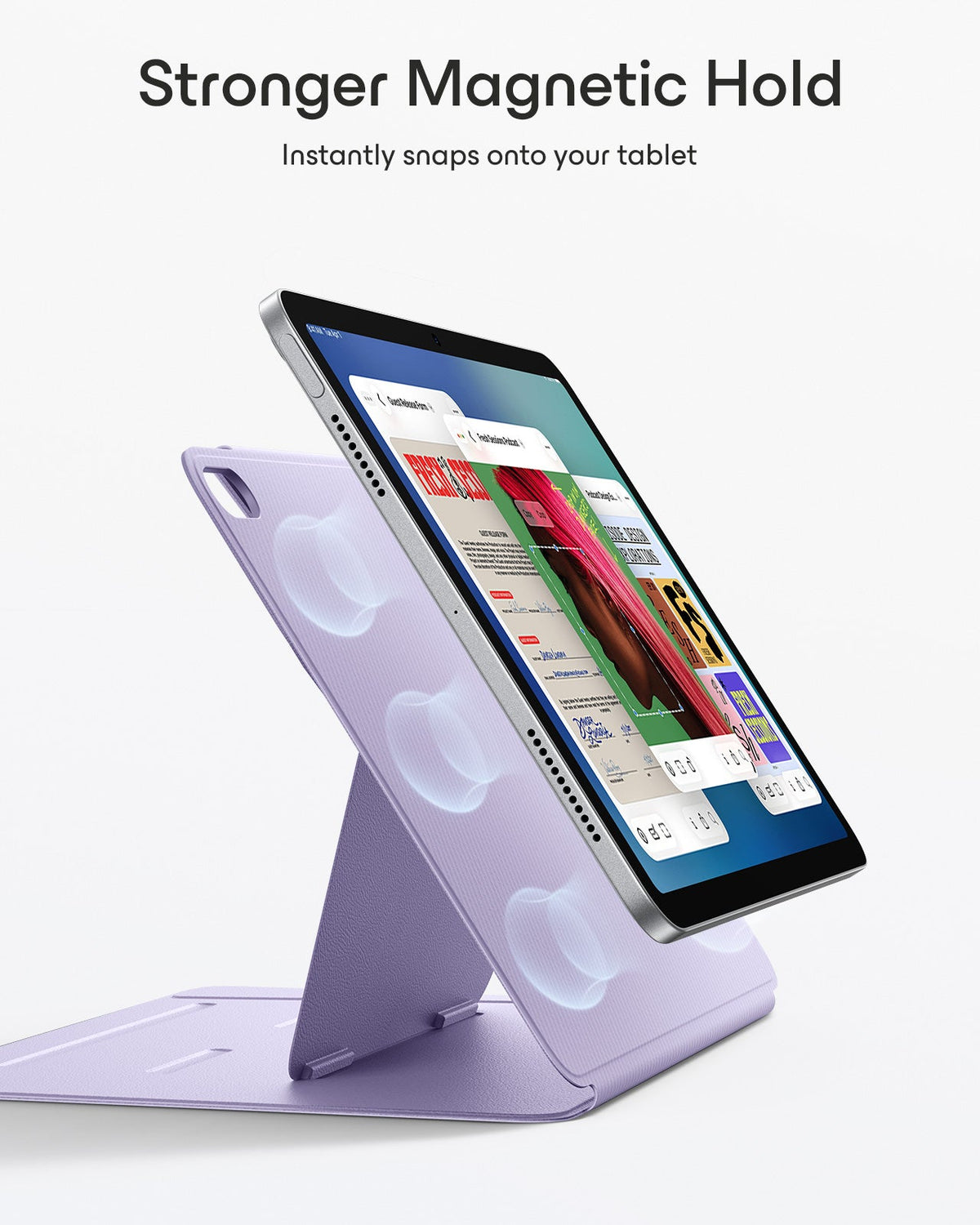 iPad Air 11" (M4) 2026 AirStance Magnetic Creator Bundle - Purple ESR ESR