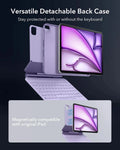 Versatile detachable back case