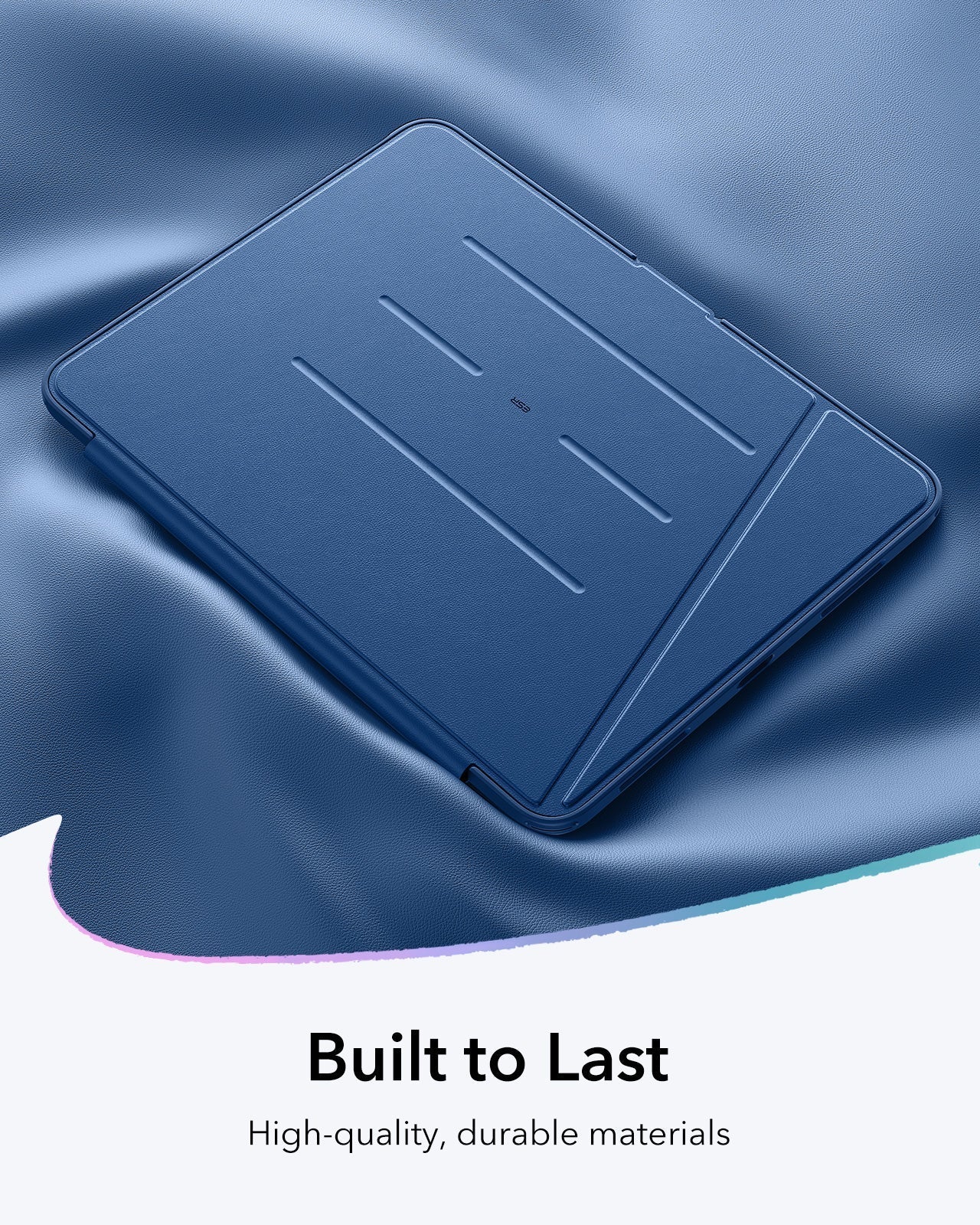 iPad Air 11" (M4) 2026 Flip Magnetic Case with Pencil Holder - Navy Blue ESR ESR