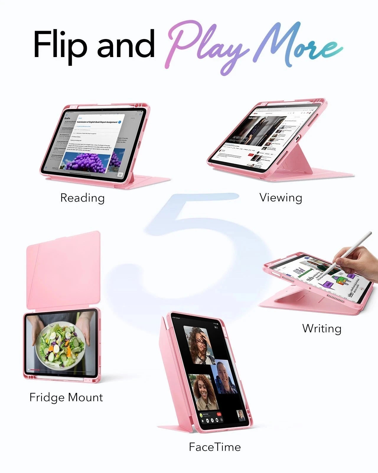 Cute Pink iPad Air 11