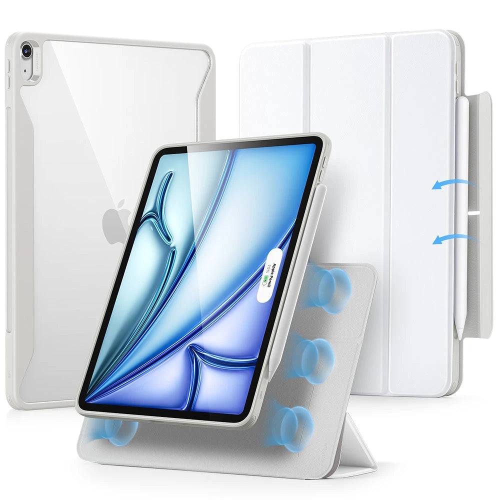 iPad Air 11" (M4) 2026 Rebound Hybrid Case 360 - Brilliant White ESR ESR