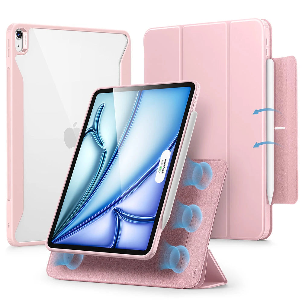 iPad Air 11" (M4) 2026 Rebound Hybrid Case 360 - Pink ESR ESR
