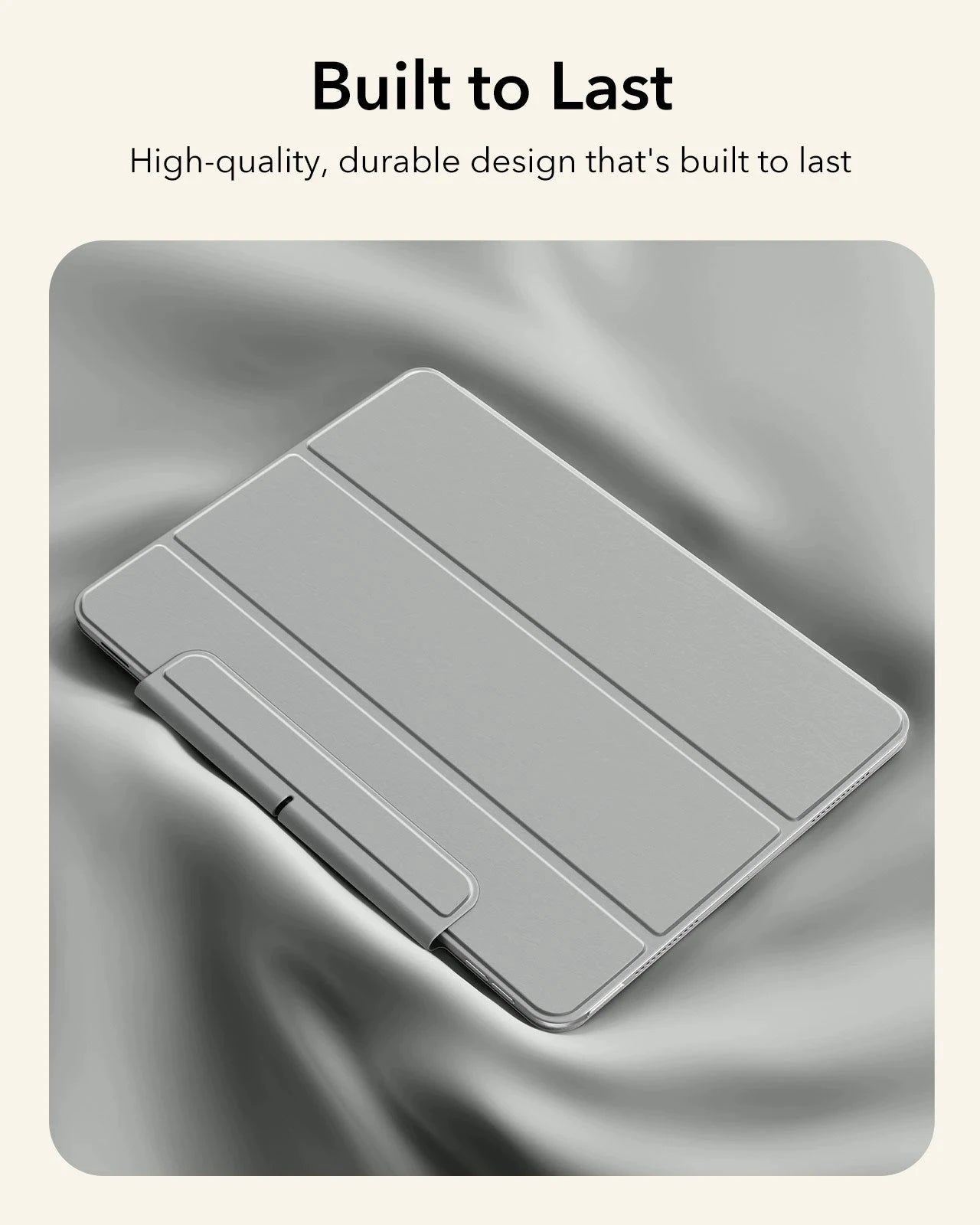 iPad Air 11" (M4) 2026 Rebound Magnetic Case - Grey ESR ESR