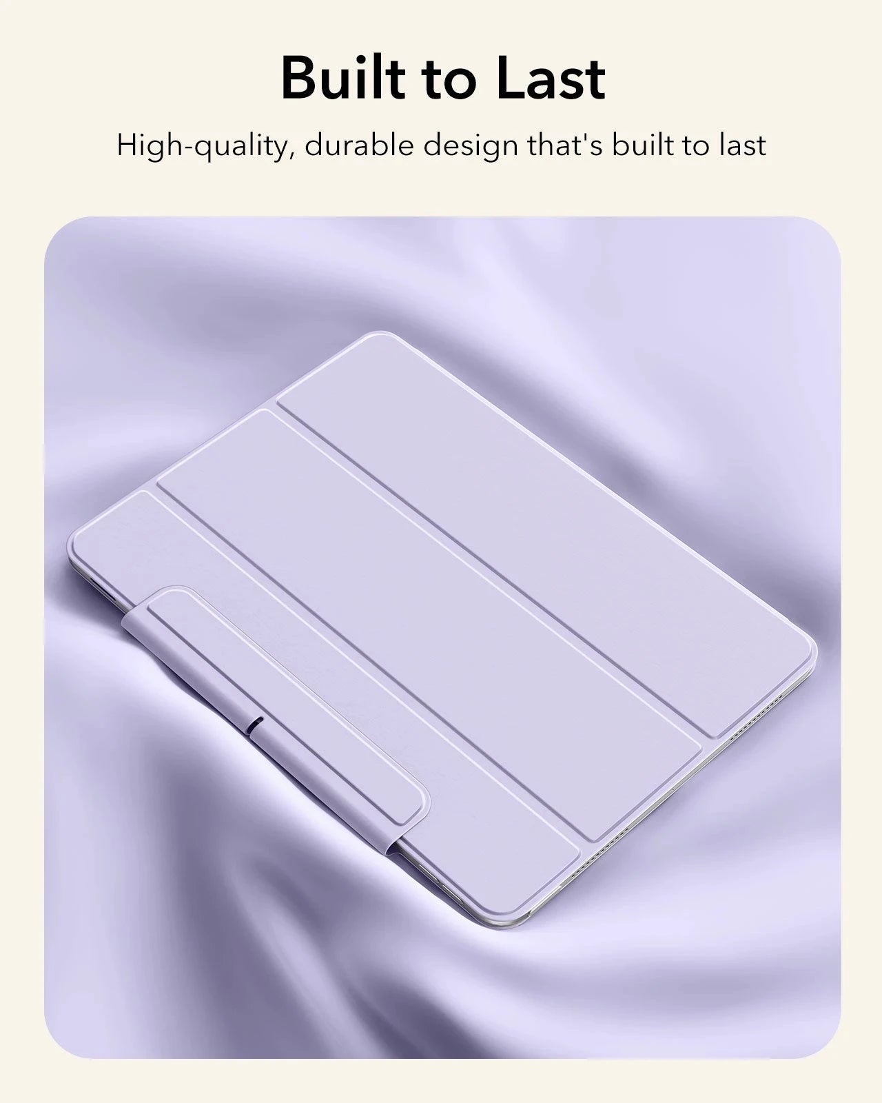 iPad Air 11" (M4) 2026 Rebound Magnetic Case - Light Purple ESR ESR