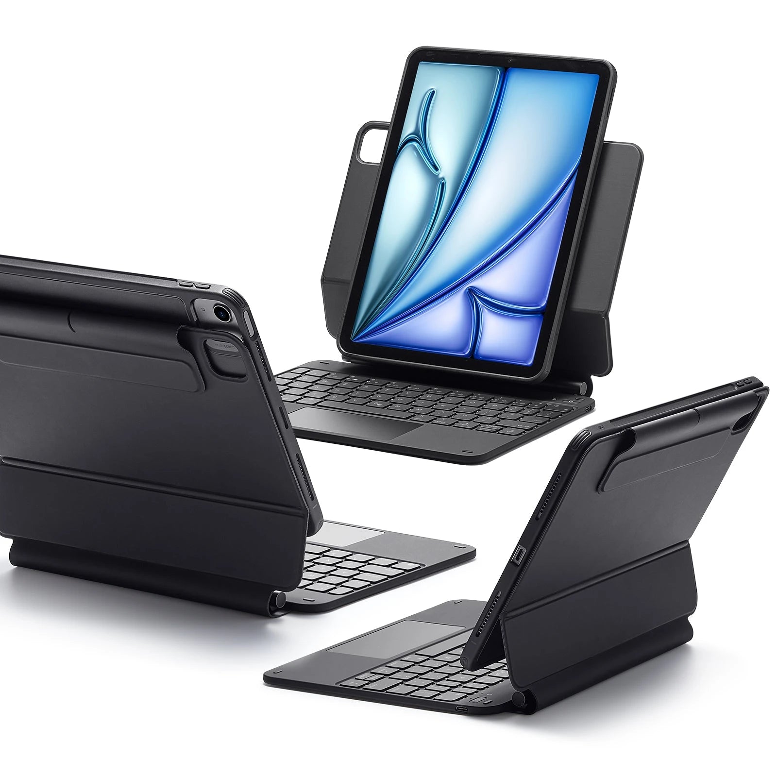 iPad Air 11 (M4) Keyboard Cases – Magnetic Stand & Full Protection