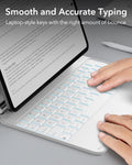 iPad Air 11” (M4) 2026 Rebound Magnetic Keyboard Case-smooth and accurate typing