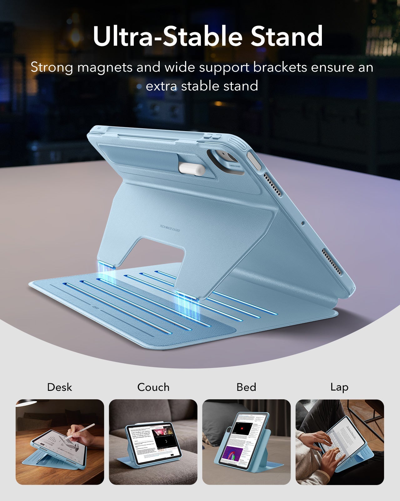 iPad Air 11" (M4) 2026 Shift Magnetic Case - Blue ESR ESR