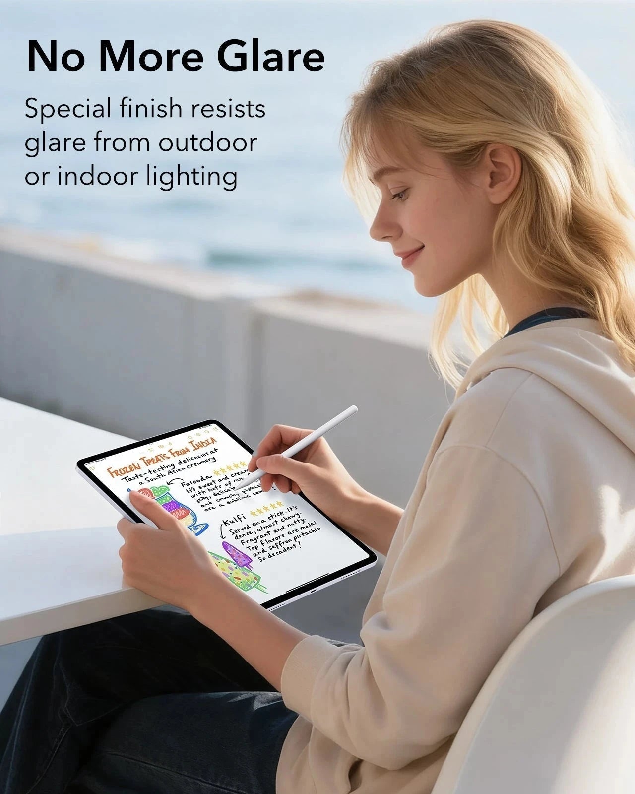 iPad Air 11" (M4) 2026 UltraFit Classic Paper-Feel Screen Protector – 2 Pack ESR ESR