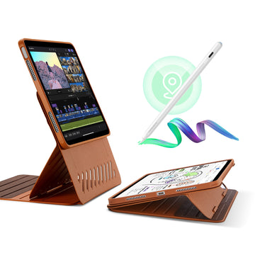 iPad Air 13" (M3) 2025 Bundle Shift Magnetic Case with Geo Digital Pencil - Brown ESR ESR