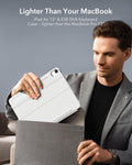 Lighter Than Your Macbook with white keyboard case