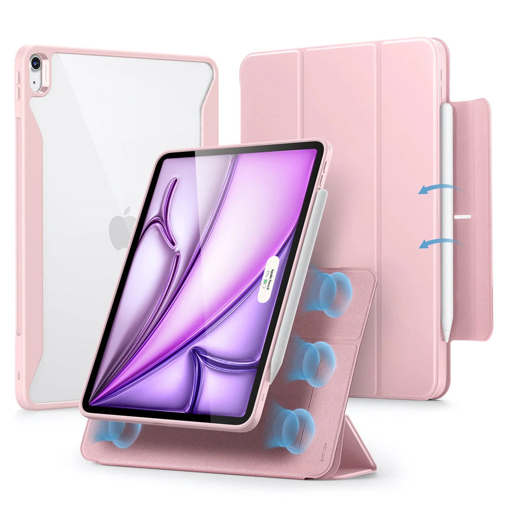 iPad Air 13" (M4) 2026 Rebound Hybrid Case 360 - Pink ESR ESR