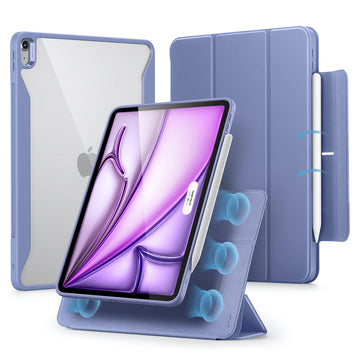 iPad Air 13" (M4) 2026 Rebound Hybrid Hülle 360° - Purple