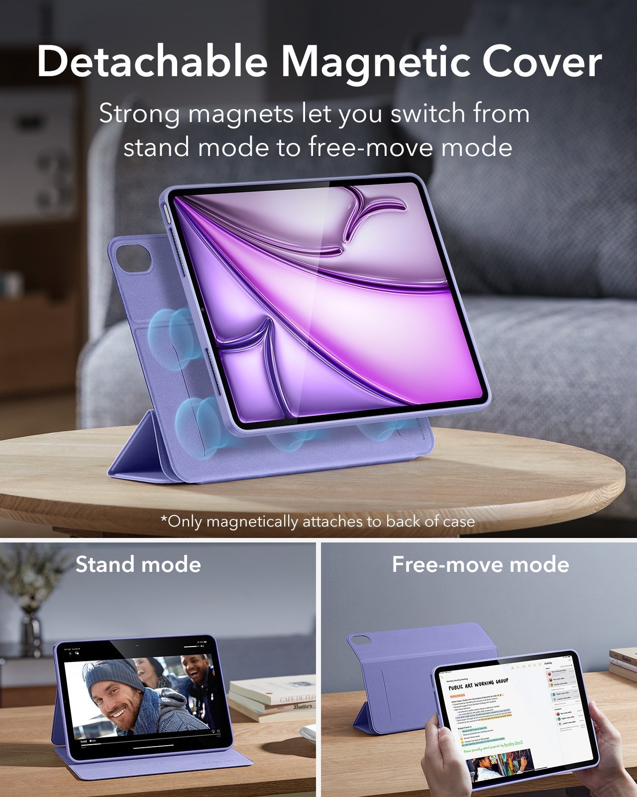 Purple iPad Air 13