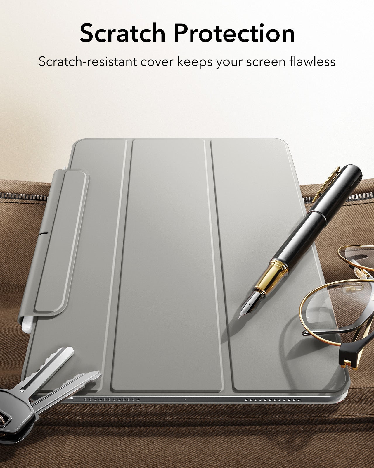 iPad Air 13" (M4) 2026 Rebound Magnetic Case - Grey ESR ESR