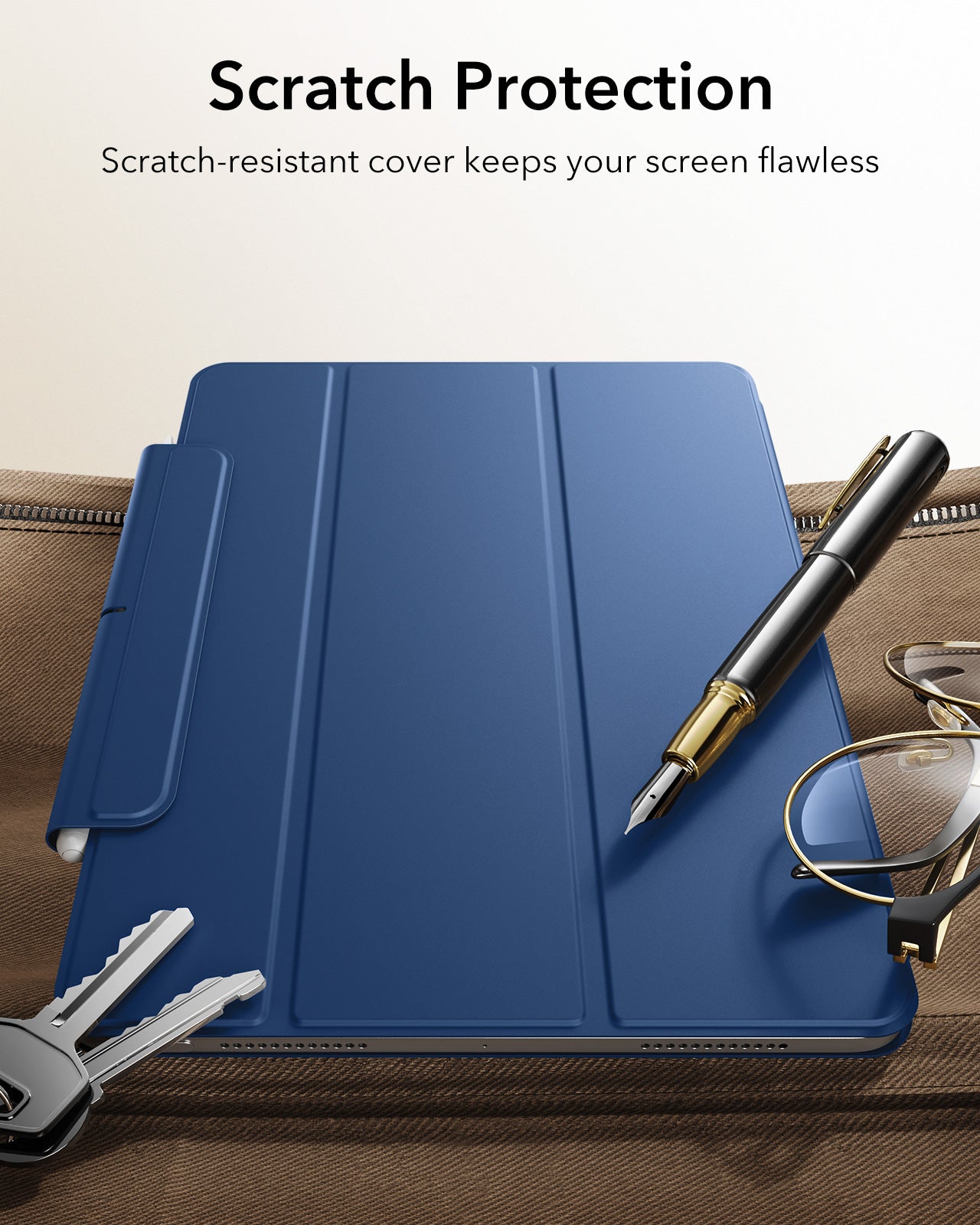 iPad Air 13" (M4) 2026 Rebound Magnetic Case - Navy Blue ESR ESR